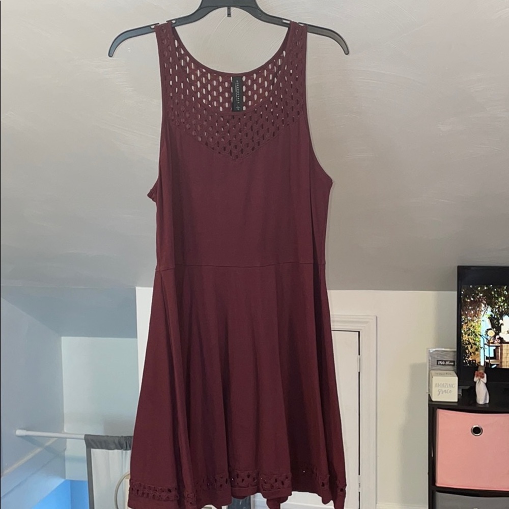 Purple dress